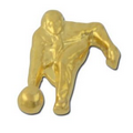 Man Bowling Lapel Pin